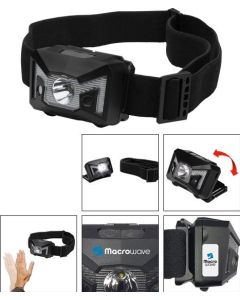 LED Stirnleuchte mit Sensorfunktion Sensor Head Light 125 L