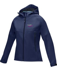 Coltan Softshelljacke aus recyceltem Material für Damen