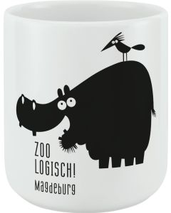 Porzellanbecher Monte Carlo ohne Henkel - 0,37 l