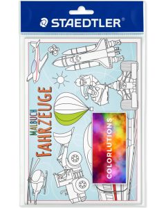 Staedtler Malbuch-Set DIN A5 - Fahrzeuge oder Tiere