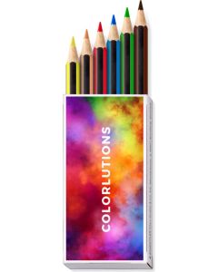 Staedtler Farbstiftetui mit 6 kurzen Buntstiften