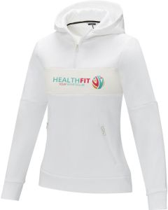 Sayan Kapuzenpullover mit halbem Reißverschluss für Damen