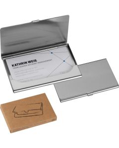 Visitenkartenetui aus Metall