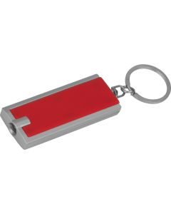 Rechteckiger Schlüsselanhänger mit LED Lämpchen