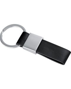 Schlüsselanhänger mit Kunstleder Bändchen