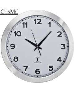 Funk Wanduhr aus Metall