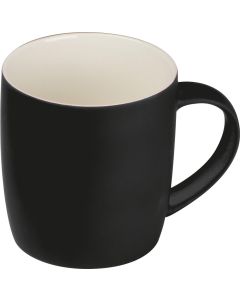 Tasse aus Porzellan, außen gummiert, 300ml