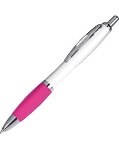 Kugelschreiber mit weißem Schaft