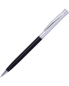 Schlanker Drehkugelschreiber aus Metall