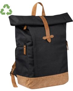 RPET Rucksack mit Korkboden
