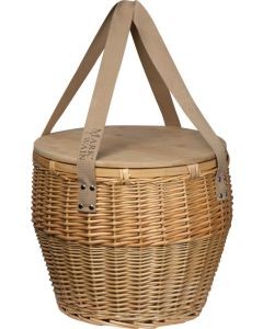 Mark Twain Picknickkorb aus Rattan