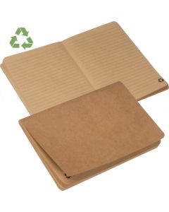 A5 Notizbuch aus Recycling Papier, 120 Seiten