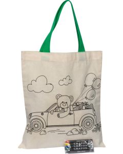 Baumwolltasche zum Ausmalen