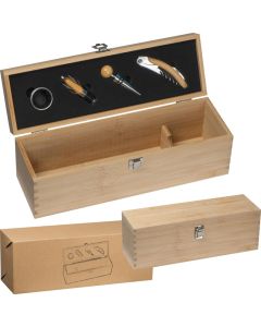 Weinbox aus Bambus