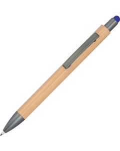 Bambuskugelschreiber mit Touchfunktion