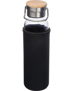 Glasflasche mit Neoprenüberzug, 600ml