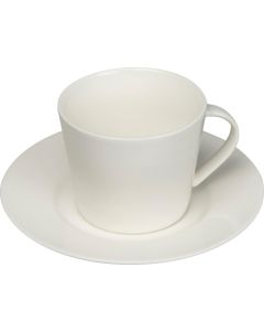Porzellantasse mit Unterteller