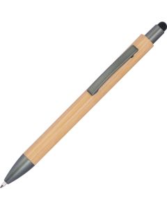 Bambuskugelschreiber mit Touchfunktion