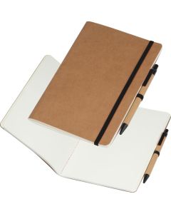 A5 Notizheft mit Kugelschreiber