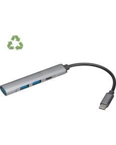 USB Hub aus recyceltem Aluminium
