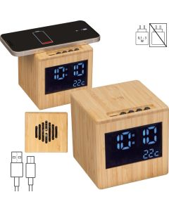 Bluetooth Lautsprecher mit Wireless Charger