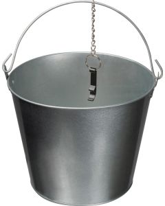 Zinkeimer mit Flaschenöffner