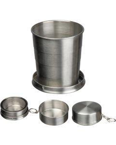 Faltbarer Edelstahltrinkbecher