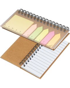 Haftnotiz Set mit Spiralblock