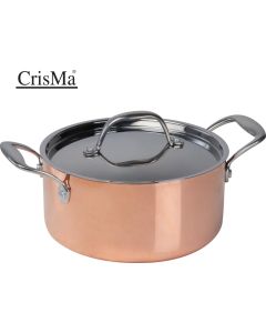 CrisMa Induktionskochtopf mit Deckel