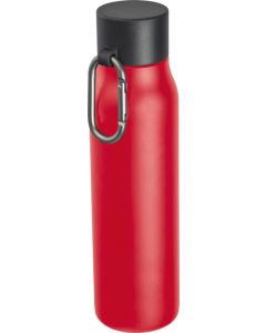 Trinkflasche mit Karabiner, 600 ml