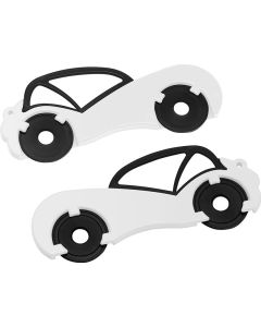 Chiphalter mit zwei 1€-Chips Auto