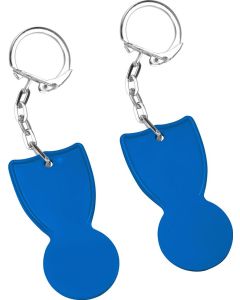 Einkaufswagenlöser, mit Gliederkette