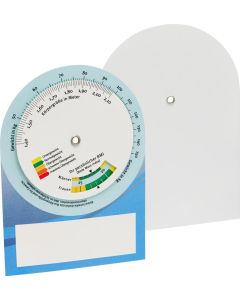 BMI-Rechner, 1-seitiger Druck