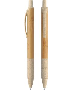 Druckkugelschreiber Bambus