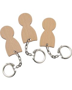 Einkaufswagenlöser Holz mit Gliederkette