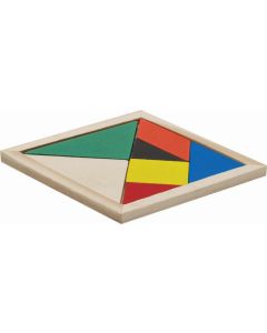 Holz-Puzzle Tangram Base