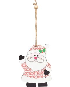Geschenk- / Baumanhänger Wooden Claus