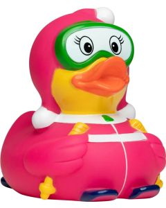 Quietsche-Ente Ski-Fahrer