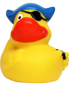 Quietsche-Ente Hut u. Augenklappe