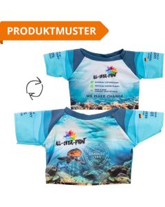 Recycling Mini-T-Shirt, inkl. All-Over-Print