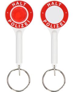 Schlüsselanhänger Polizeikelle