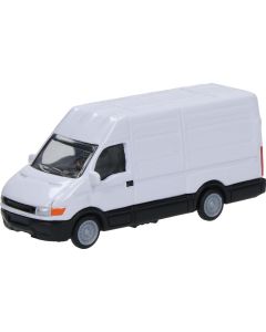 Miniatur-Fahrzeug Lieferauto, weiß