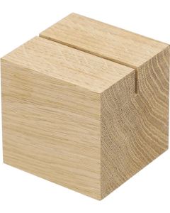 Holzmenükartenhalter Cube