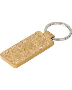 Schlüsselanhänger Kork, eckig