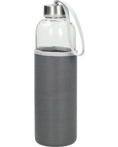Glasflasche mit Hülle Pure, 0,7l