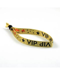 Goldenes Partyarmband "VIP" – Einlassband - Lagerware