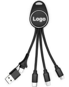 Schlüsselanhänger 6in1 mit Leuchtendem Logo, inkl. Lasergravur