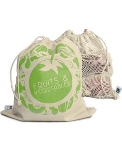 Obst-und Gemüsebeutel aus Baumwolle