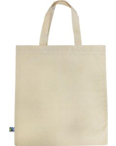 FAIR-TRADE-Baumwolltasche, natur
