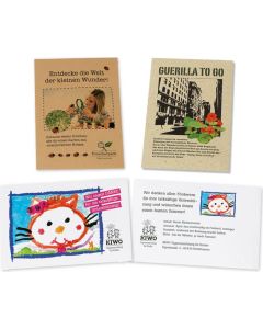 Wünsch-dir-was Samentüte - Einfach - inkl. Werbedruck